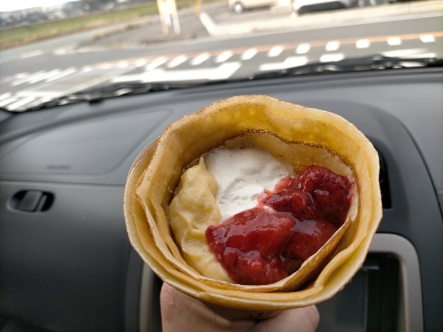 全て自家製で手作りの美味しいクレープ! ひよちゃんちクレープ