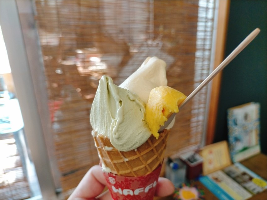 生まれたての新鮮な味宝卵を使った濃厚ジェラートが味わえる!味宝卵(みほうらん)ジェラート