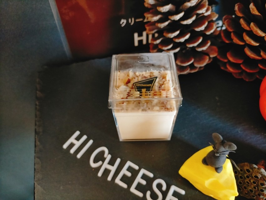 程よい甘みのキャラメルプリンにアーモンドの香りや食感が癖になる！Hi!Cheese!! ハイチーズ